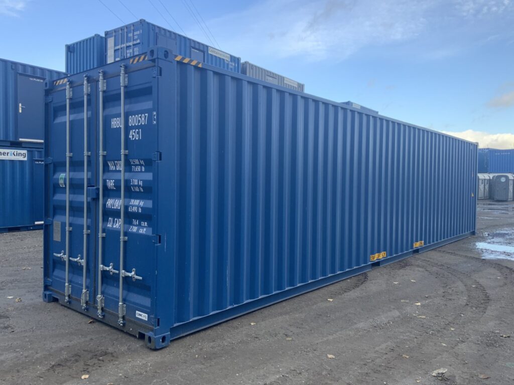 40ft high cube shipping container